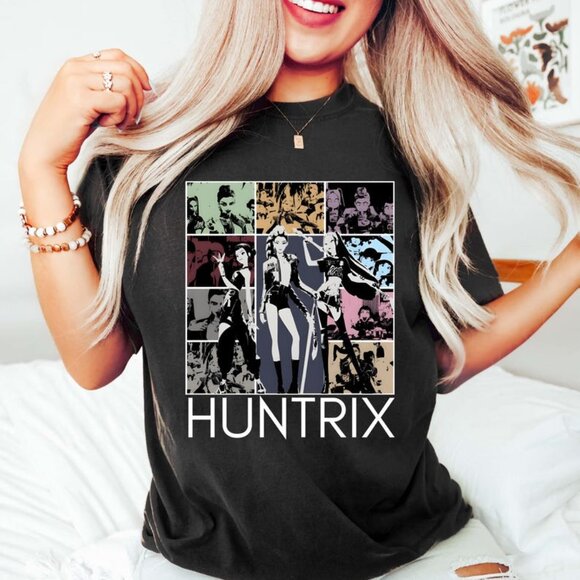 Olin D Tops - Kpop Demon Hunters Shirt, Huntrix Girl Band Shirt, Kpop Idol Group Shirt 91